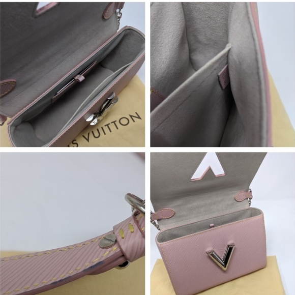 🎉HPx4 Louis Vuitton Pink Bag Twist Rose Ballerine MM Set! Sold out! - Picture 4 of 14